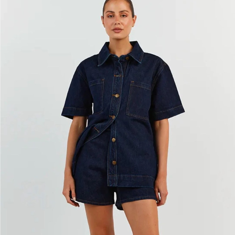 DISSH Piper indigo denim jacket